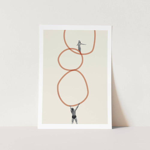 Rings of Hope PFY Art Print