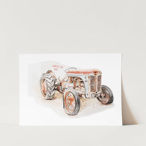 Ronnies Sex tractor Art Print