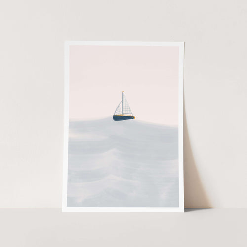 Sailing Boat PFY Art Print