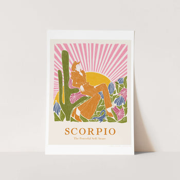 Scorpio PFY Art Print