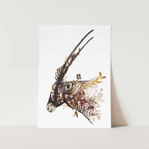 Blooming Gemsbok by Mareli Art Print