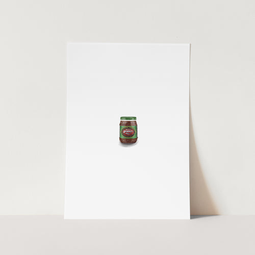 Peck's Anchovette by Curious Nonsense Art Print