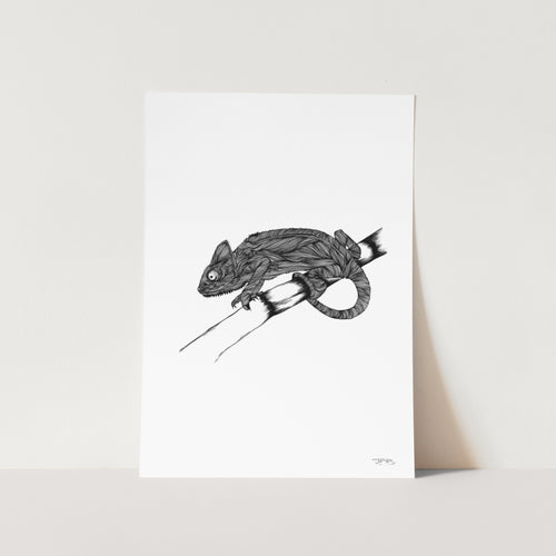 Chameleon by JMB Art Print