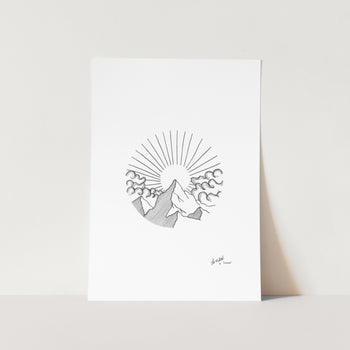 Summit by Lor Art Print