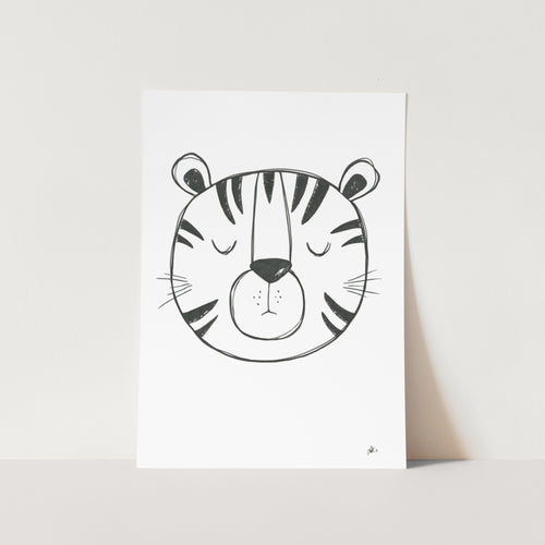 Tiger by Lor Art Print