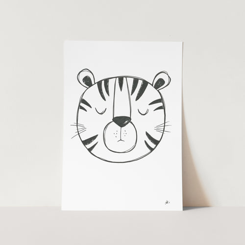 Tiger by Lor Art Print