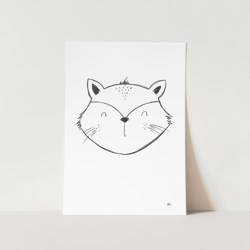 Fox by Lor Art Print