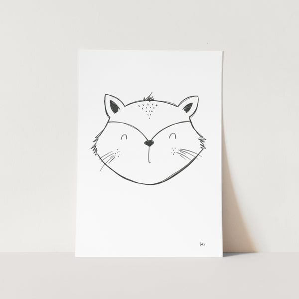 Fox by Lor Art Print
