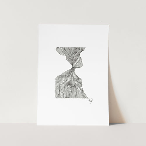 Tides by Lor Art Print