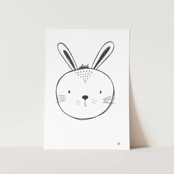 Bunny by Lor Art Print