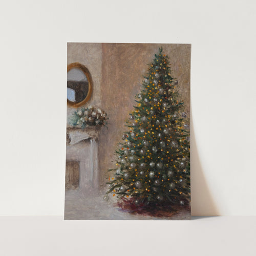 Parisian Christmas PFY Art Print