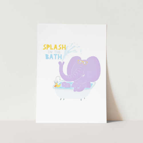 Splash In The Bath PFY Art Print