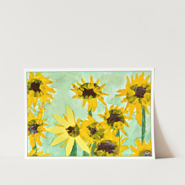 Sunflowers by Jam Art Print