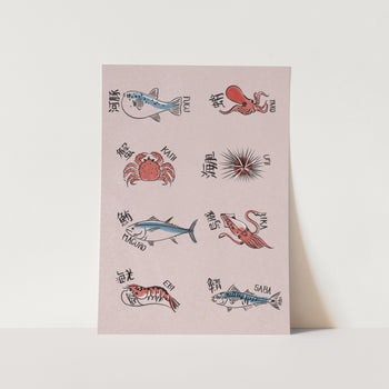 Sushi Final Art Print