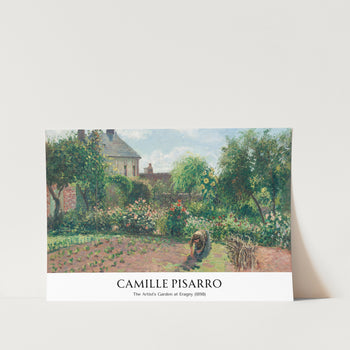 The Artist's Garden at Eragny Art Print
