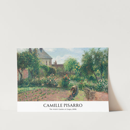 The Artist's Garden at Eragny Art Print