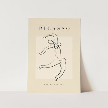 The Dancer By Picasso Art Print
