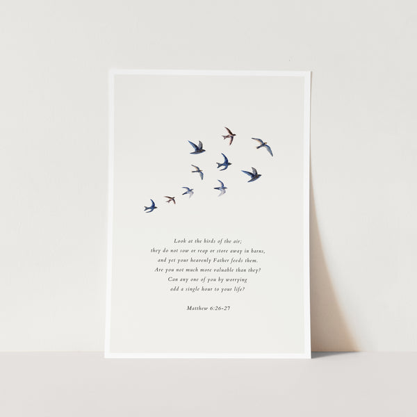 The Birds Of The Air Art Print