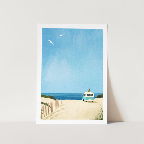 Van Life 02 by Henry Rivers Art Print