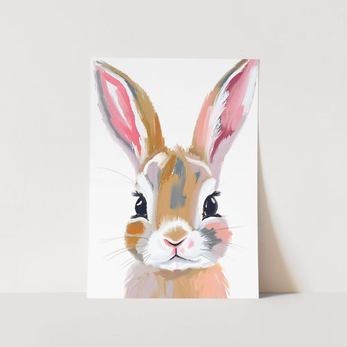 Watercolour Rabbit PFY Art Print