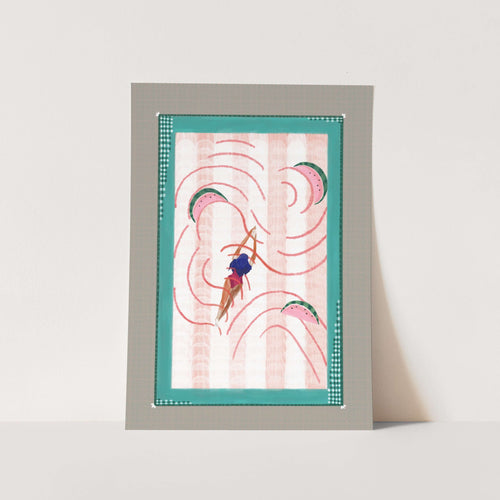 Watermelon Five Art Print