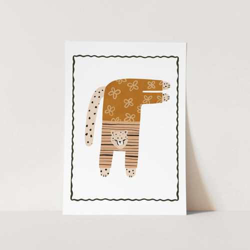 Whimsical Cheetah PFY Art Print