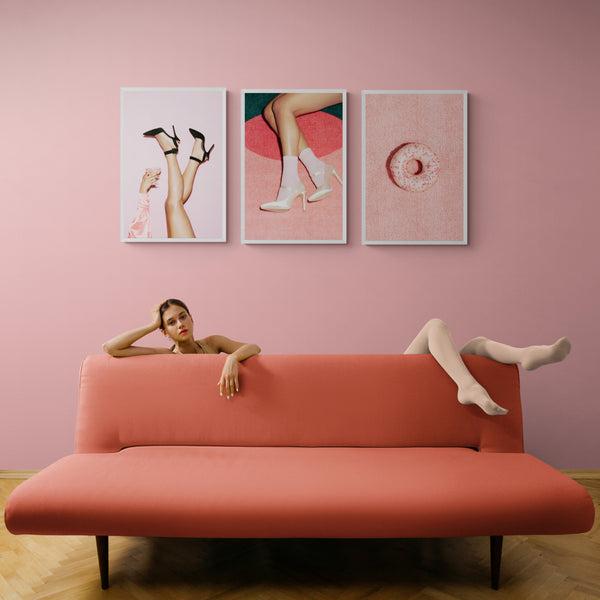 Pink Donut PFY Art Print