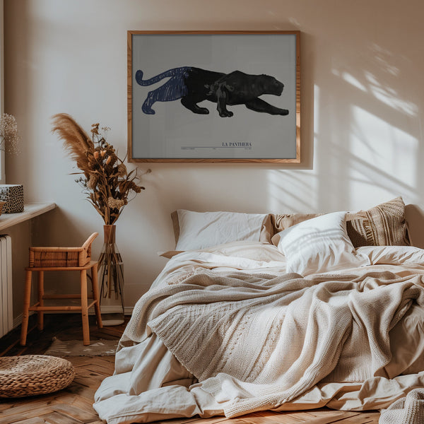 La Panthera (blue) PFY Art Print