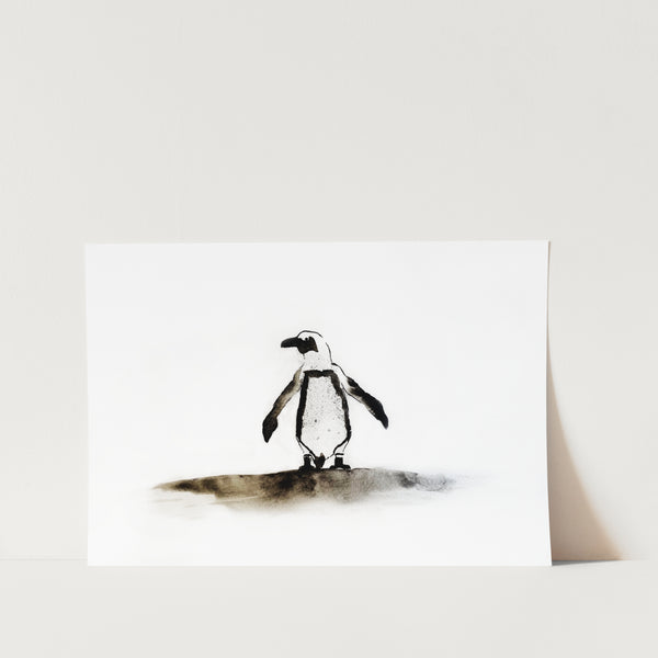 Penguin by Amy-Lee Art Print