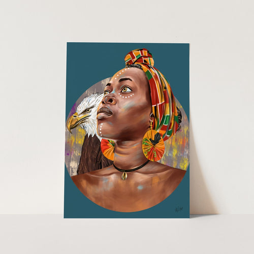 Eagle eye PFY Art Print