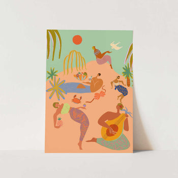 Vacation PFY Art Print