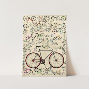 Fixie Bicycles PFY Art Print