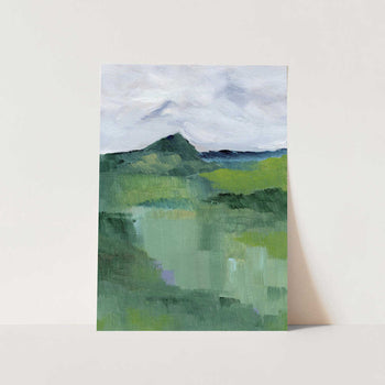 Green Landscape PFY Art Print