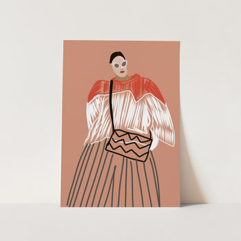 Claudia PFY Art Print