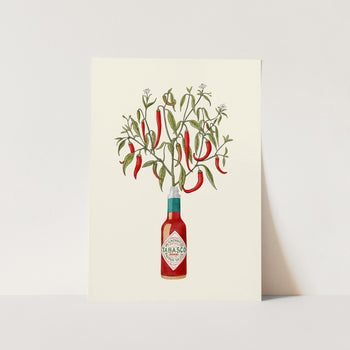 Chilli Pepper Plant PFY Art Print
