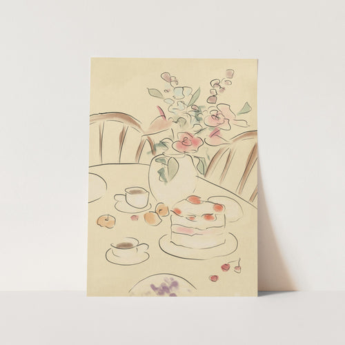 Tea and Roses PFY Art Print
