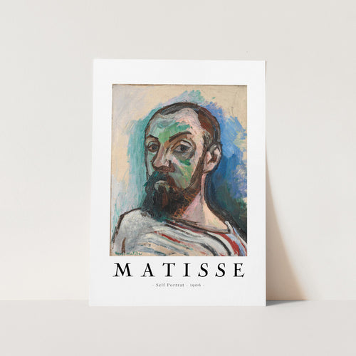 Self Portrait 1906 Poster by Henri Matisse PFY Art Print