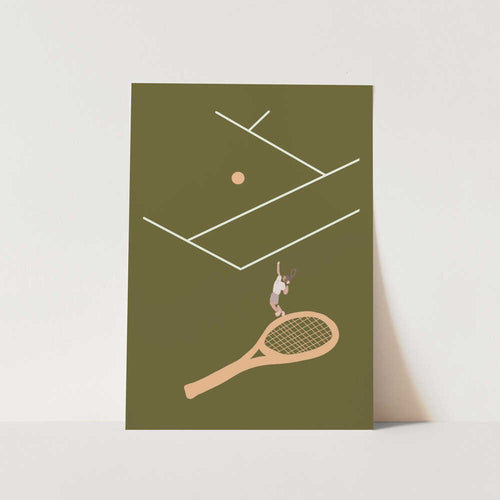 Game Set Match 03 PFY Art Print