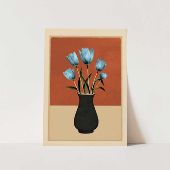 Tulips In Vase 3 Art Print