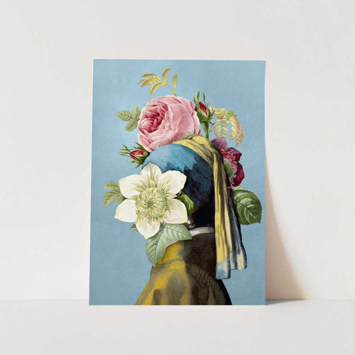 Meisje Met De Parel – the Hidden Edition PFY Art Print