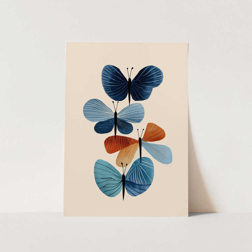 Butterfly In Bloom Art Print