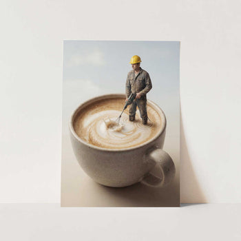 Skim the Milk PFY Art Print