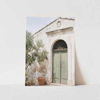 Mediterranean house PFY Art Print