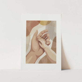 Gentle Parental Embrace PFY Art Print