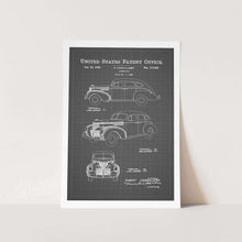 Load image into Gallery viewer, 1939 Automobile Patent Art Print