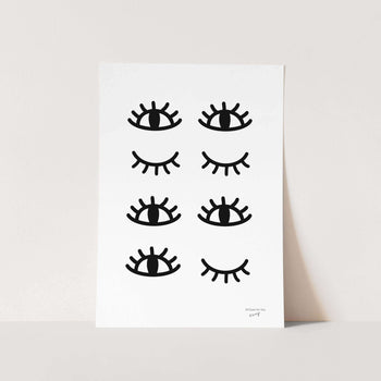 All Eyes on You Art Print