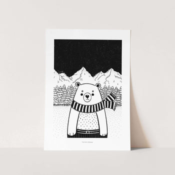 Arctic Getaway Art Print