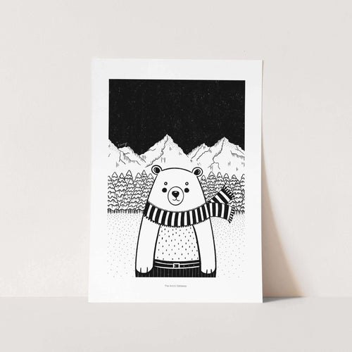 Arctic Getaway Art Print