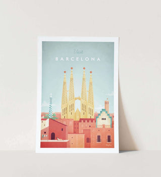 Barcelona Art Print