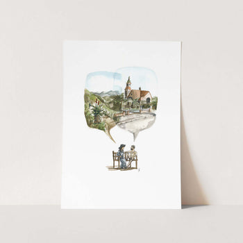 Together by Mareli Art Print